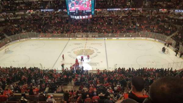 United Center, block: 334, row: 3, seat: 4