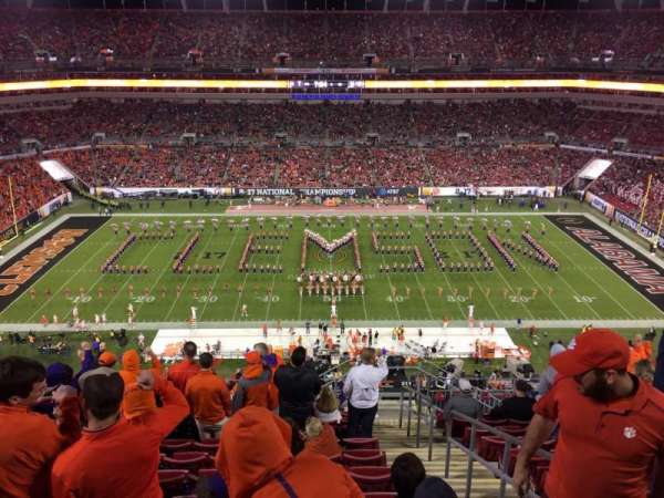Raymond James Stadium, block: 310, row: M, seat: 23