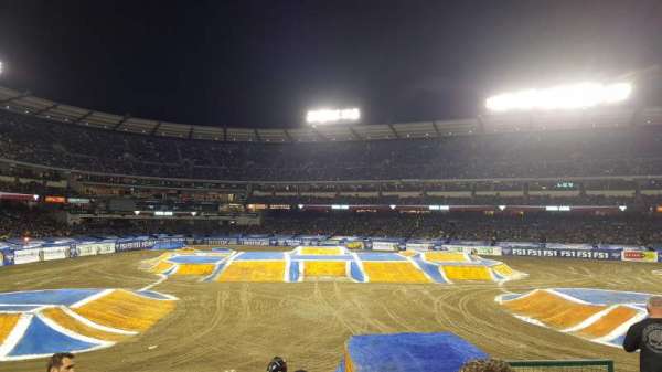 Angel Stadium, block: 238, row: F, seat: 21