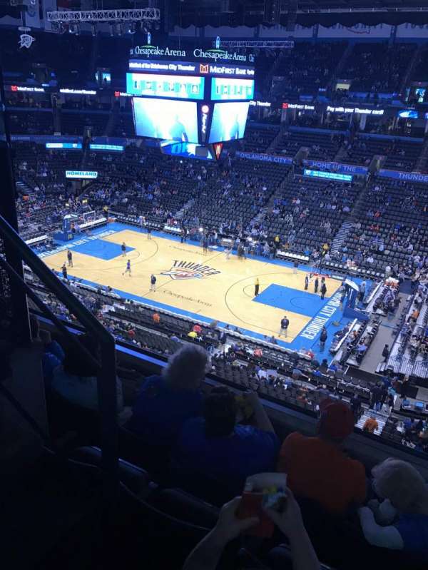 Paycom Center, block: 306, row: D, seat: 14