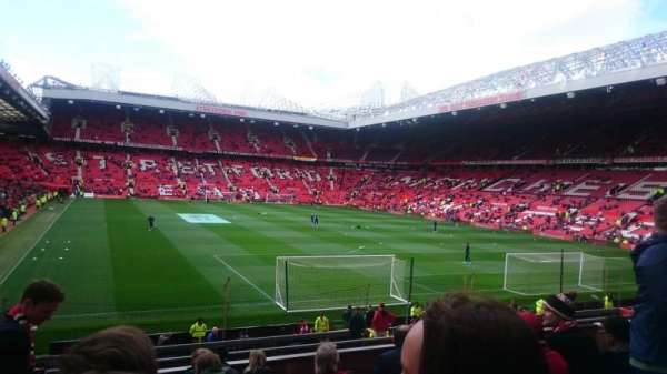 Old Trafford, block: E233, row: 10, seat: 163