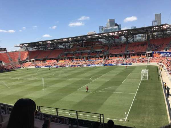 Shell Energy Stadium, block: 103, row: F, seat: 27