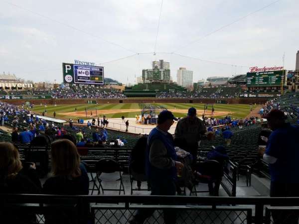 Wrigley Field, block: 217, row: 2, seat: 5