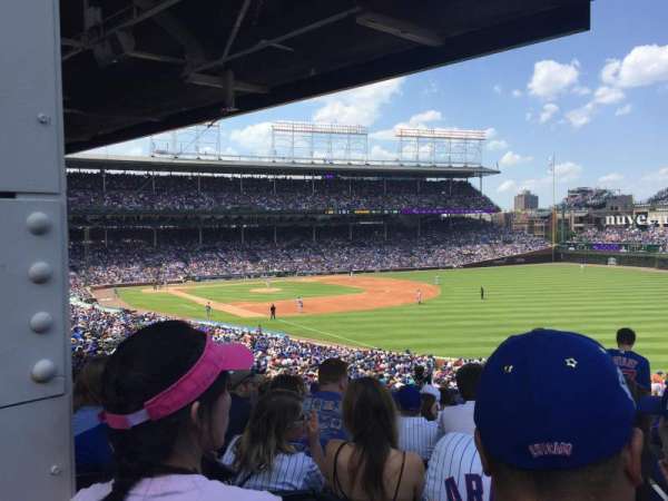 Wrigley Field, block: 231, row: 21, seat: 16