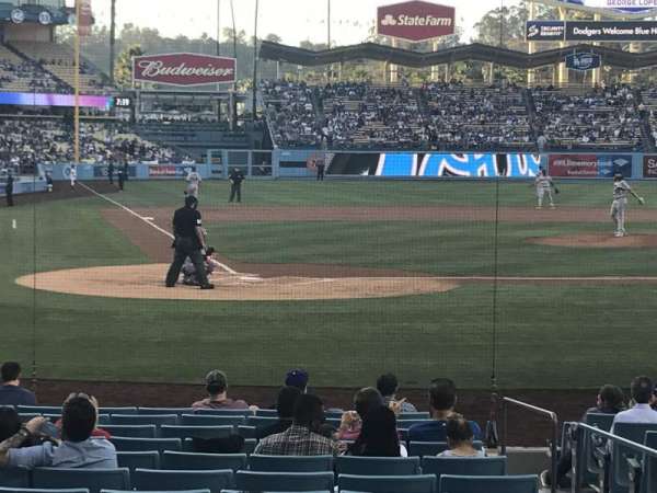 Dodger Stadium, block: 8FD, row: G, seat: 7