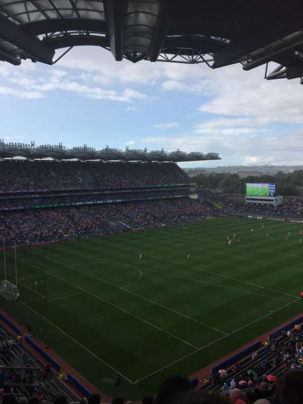 Croke Park, block: 714, row: O, seat: 9