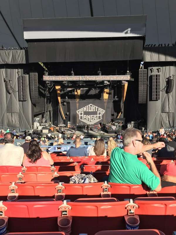 Shoreline Amphitheatre, block: 202, row: P, seat: 17