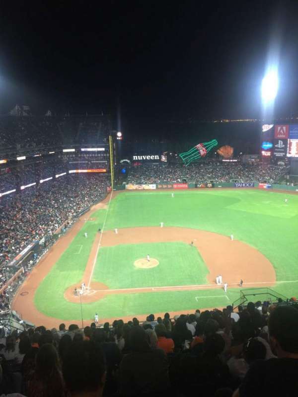 Oracle Park, block: VR310, row: 15, seat: 12