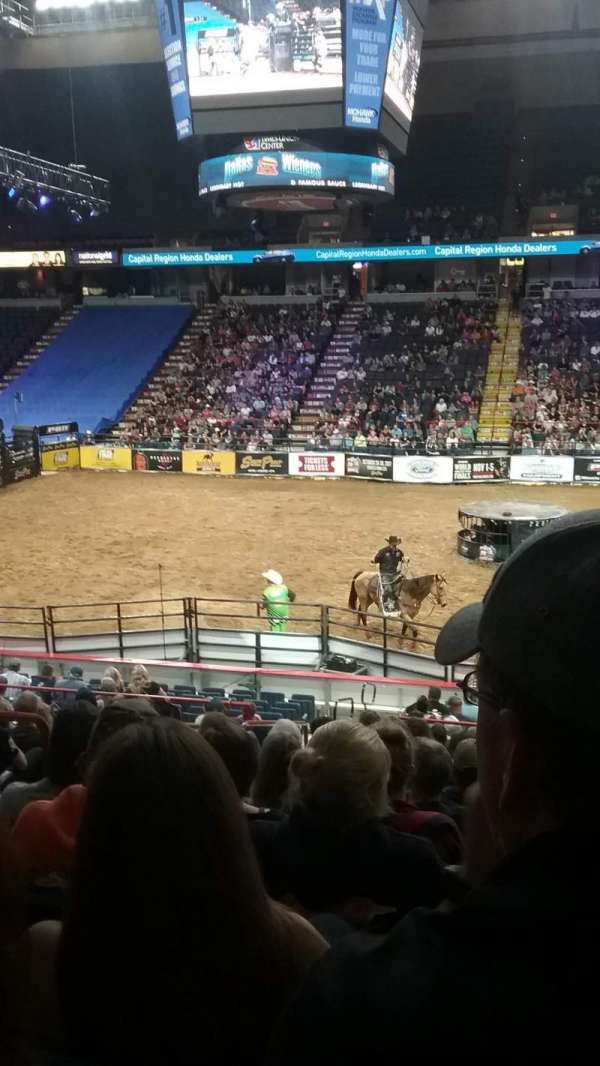 MVP Arena, block: 104, row: P, seat: 11-13