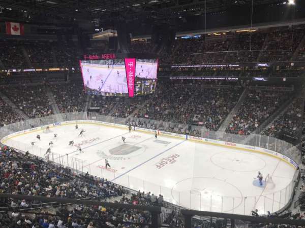 T-Mobile Arena, block: 227, row: 1, seat: 3-4