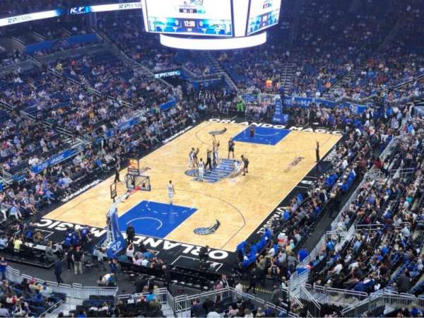 Kia Center, block: 215, row: 1, seat: 1