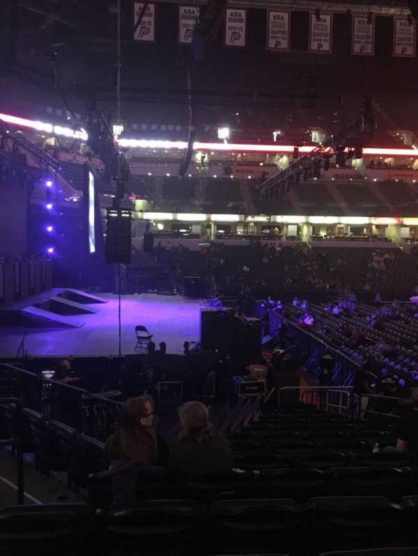 Gainbridge Fieldhouse, block: 18, row: 14, seat: 12