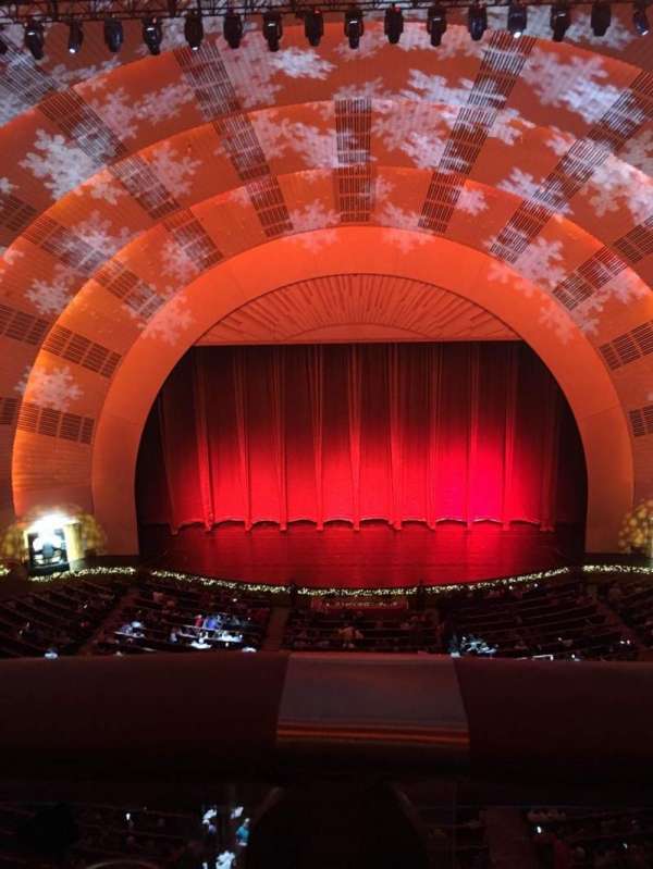 Radio City Music Hall, block: 3rd Mezzanine 4, row: A, seat: 407