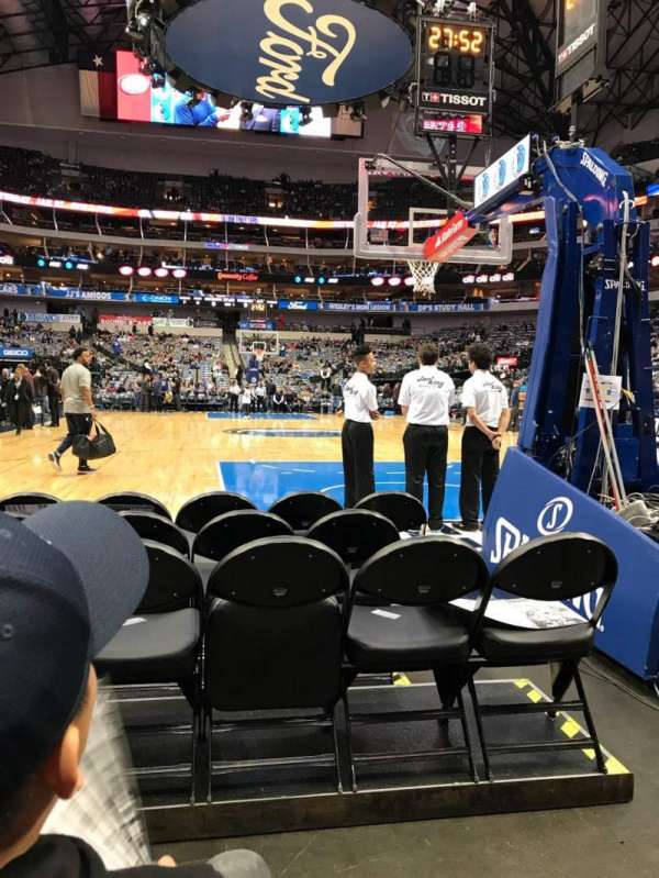 American Airlines Center, block: 101, row: BB, seat: 5