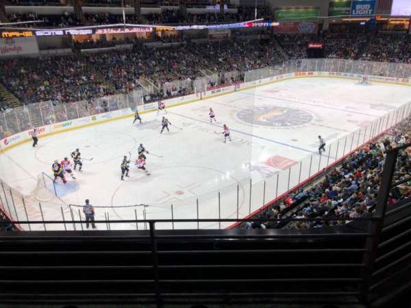 Huntington Center, block: 220, row: B, seat: 3