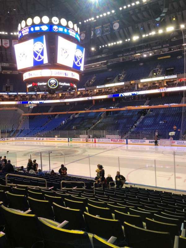KeyBank Center, block: 103, row: 16, seat: 22