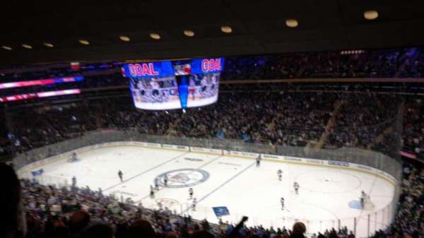 Madison Square Garden, block: 214, row: 13, seat: 8