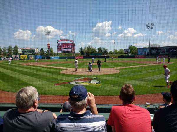 Hammons Field, block: H, row: 5, seat: 6