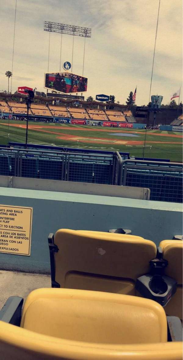 Dodger Stadium, block: 4FD, row: C, seat: 1