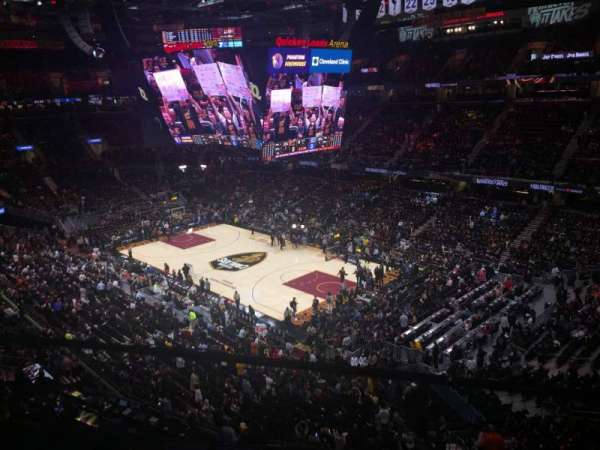 Rocket Arena, block: 205, row: 1, seat: 9