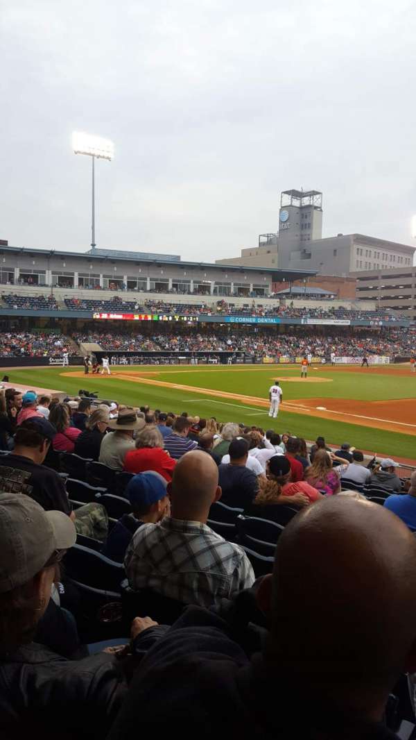 Fifth Third Field, block: 117, row: R, seat: 11