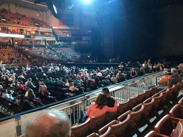 SNHU Arena, block: 121, row: F, seat: 14