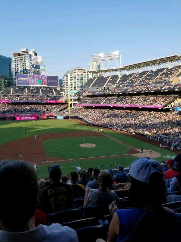 Petco Park, block: 210, row: 11, seat: 7