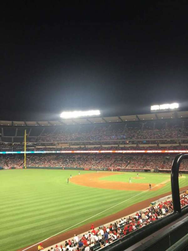 Angel Stadium, block: 306, row: 1, seat: 13
