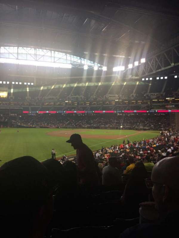 Chase Field, block: 135, row: 35, seat: 20