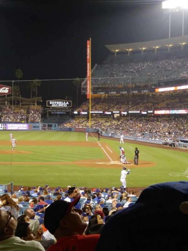 Dodger Stadium, block: 11FD, row: U, seat: 3