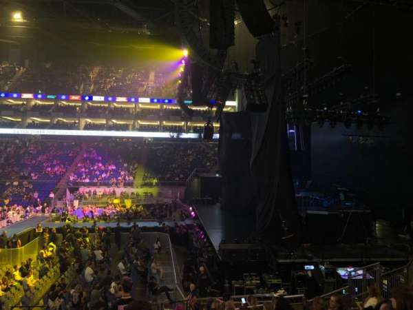 The O2, London, block: 112, row: Q, seat: 389