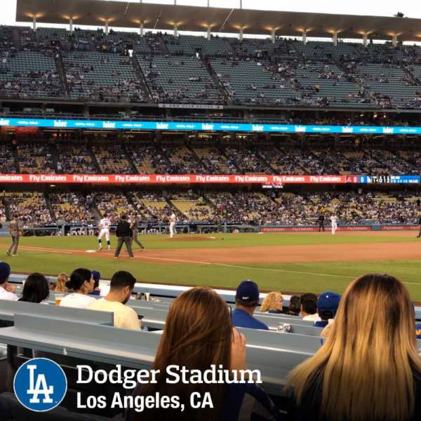 Dodger Stadium, block: 36FD, row: A, seat: 8