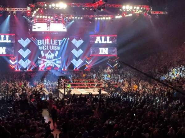 Now Arena, block: 109, row: 18, seat: 1