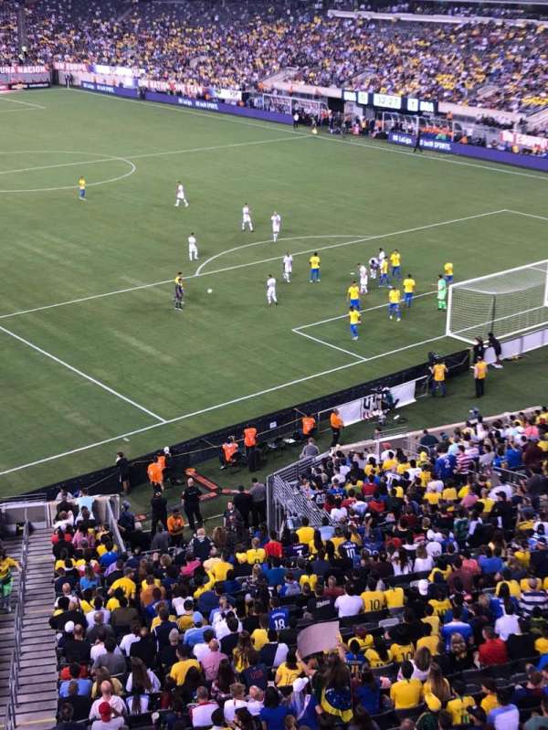 MetLife Stadium, block: 205a, row: 1, seat: 12