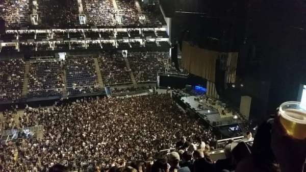 The O2, London, block: 420, row: M, seat: 923