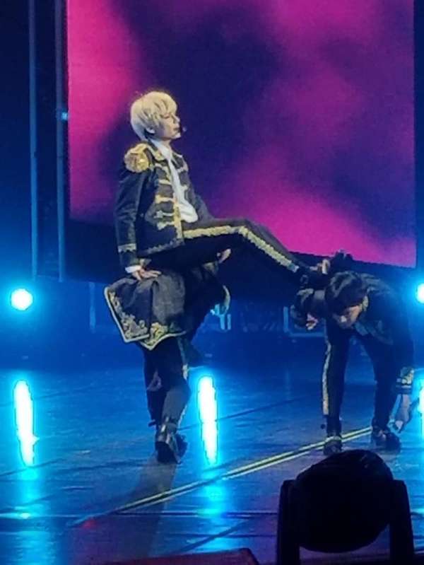 Prudential Center, block: 17, row: 6, seat: 6