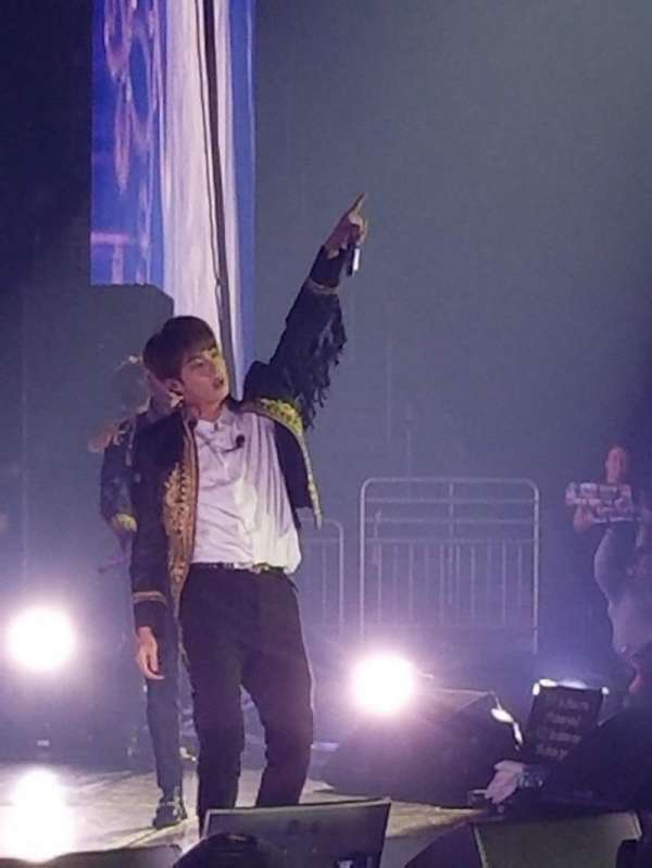 Prudential Center, block: 17, row: 6, seat: 7