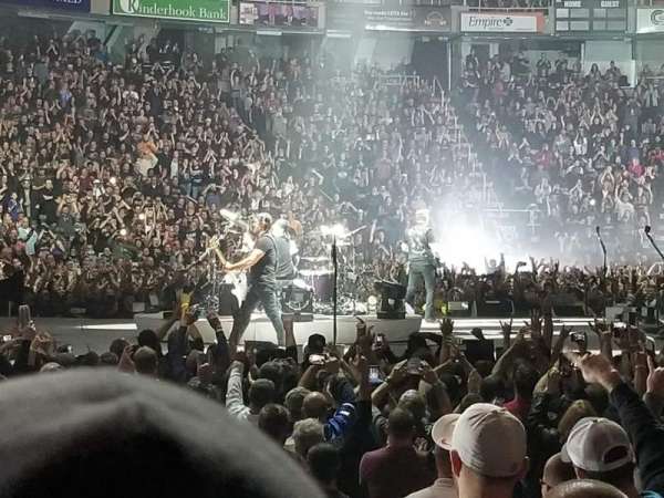 MVP Arena, block: 107, row: A, seat: 15