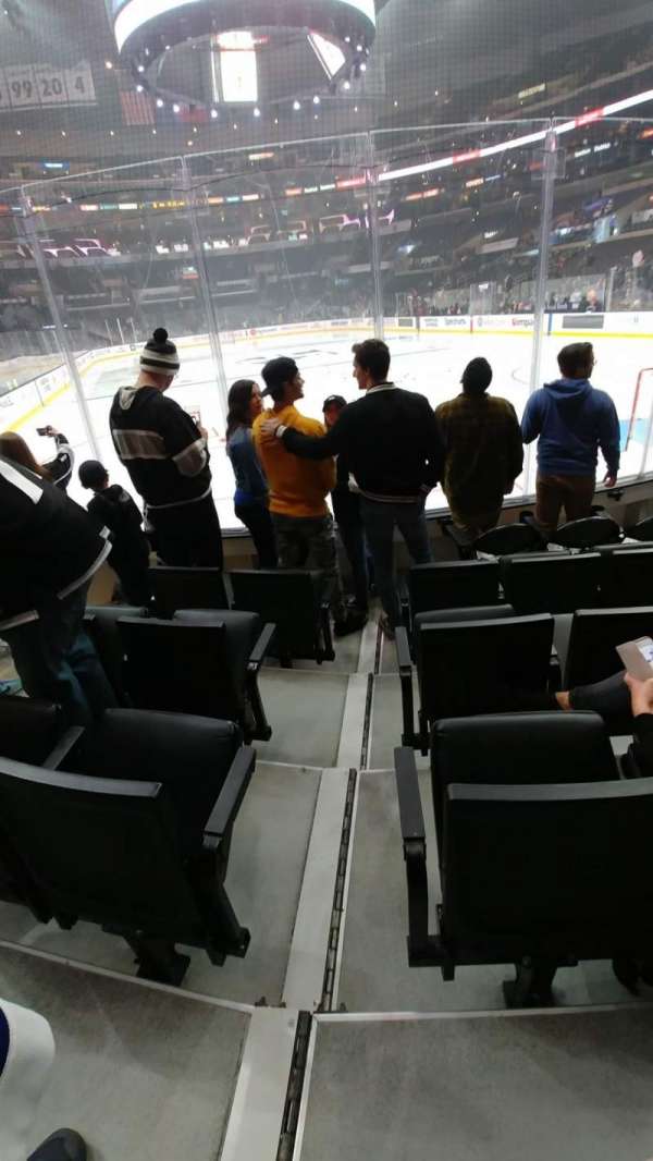 Crypto.com Arena, block: 107, row: 6, seat: 14, 15