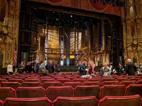 Ohio Theatre, Columbus, block: Orchestra 3, row: L, seat: 117