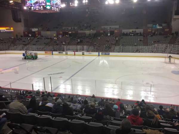 Sullivan Arena, block: 207, row: 1, seat: 4