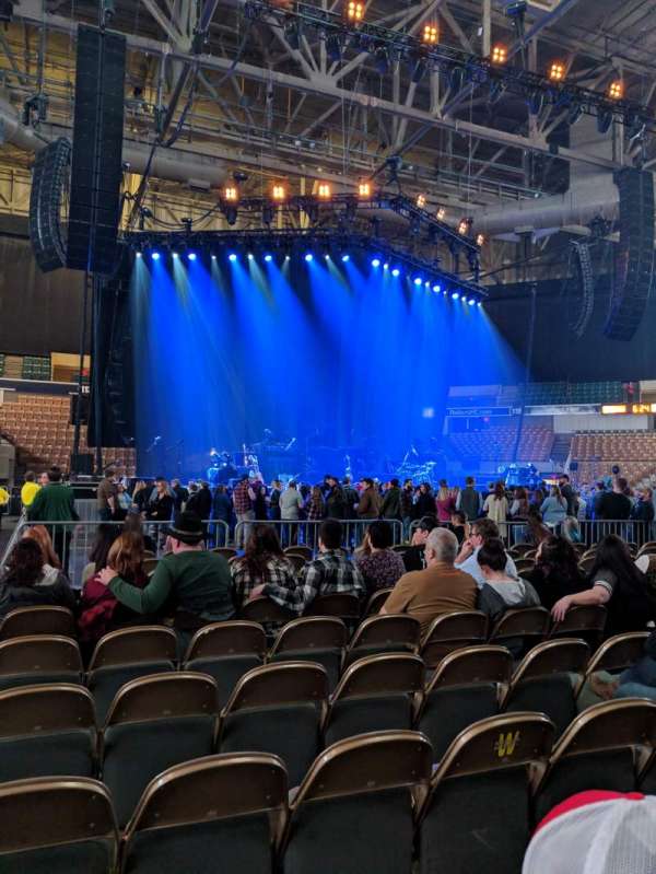 DCU Center, block: Floor 3, row: L, seat: 16