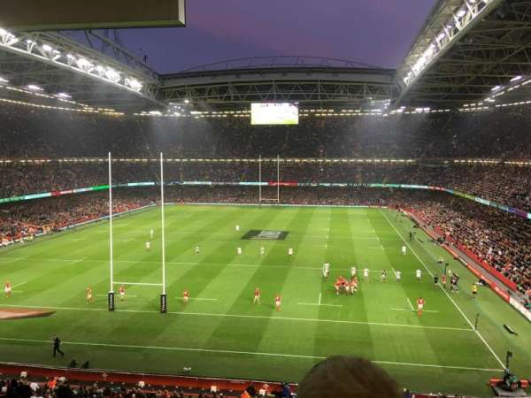 Principality Stadium, block: UN1, row: 24, seat: 12
