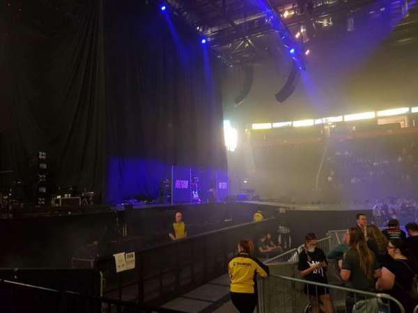 AO Arena, block: 102, row: C, seat: 12