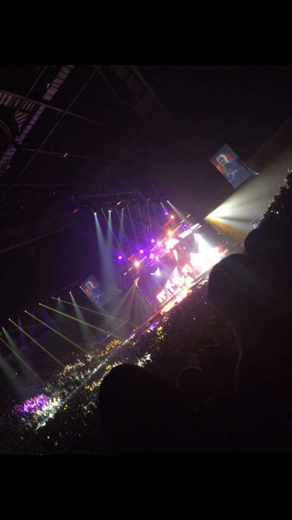 The O2, London, block: 109, row: N, seat: 274-277