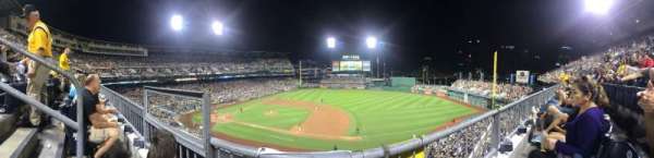 PNC Park, block: 209, row: A