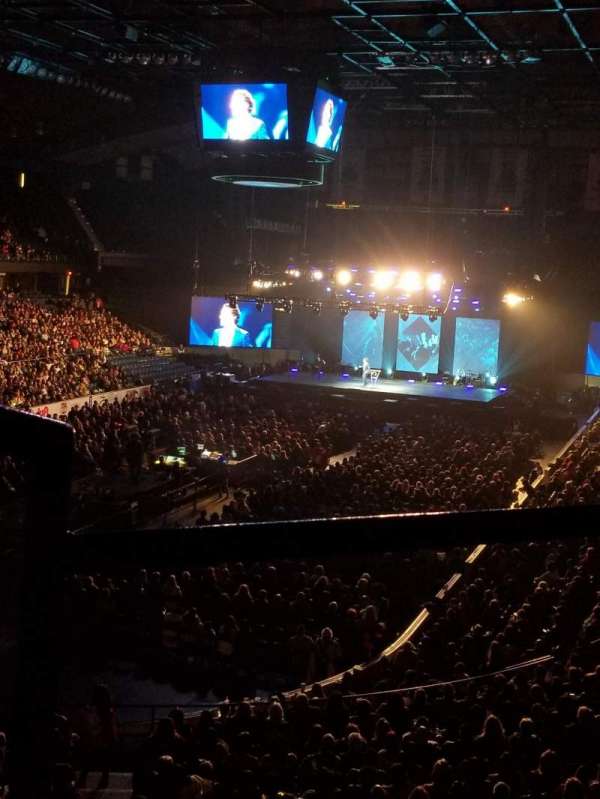 Allstate Arena, block: 213, row: B, seat: 1