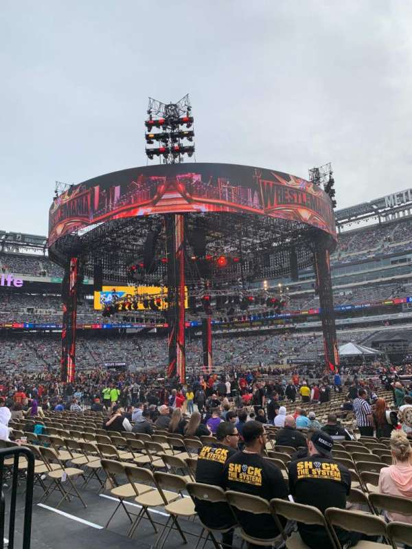 MetLife Stadium, block: 109f, row: O, seat: 14-17