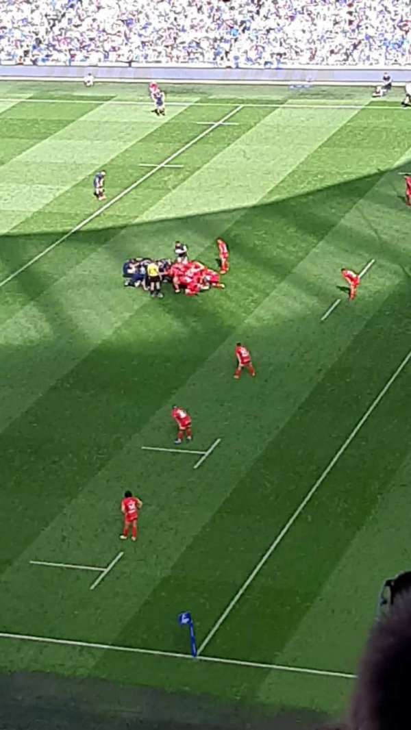 Aviva stadium, block: 521, row: Z, seat: 9