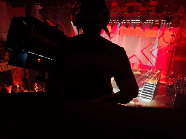 The Tabernacle, block: 303, row: A, seat: 7